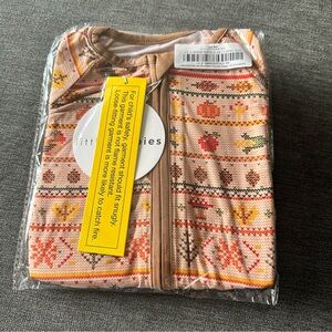 Little Sleepies Fall Harvest Fair Isle size 6-12 months new